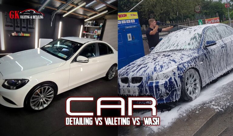 Car Detailing vs Car Wash